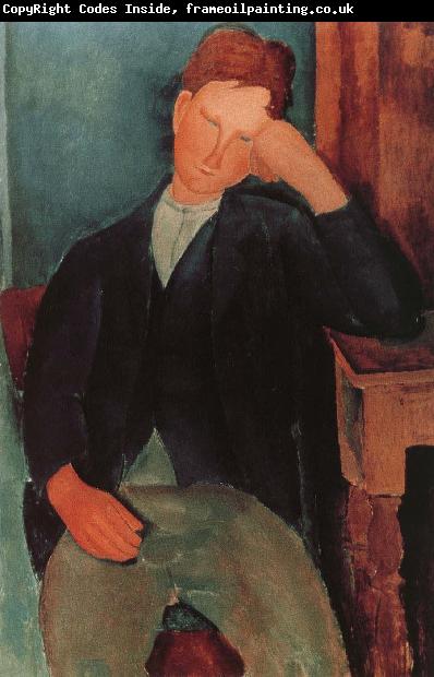 Amedeo Modigliani The Young Apprentice